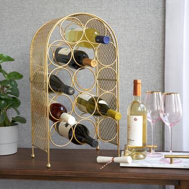 Wine rack discount for large bottles